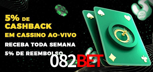 Promoções do cassino ao Vivo 082bet